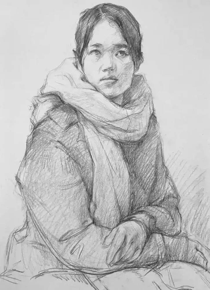 人物素描，广州艺考画室告诉你首先要掌握这些的东西,20