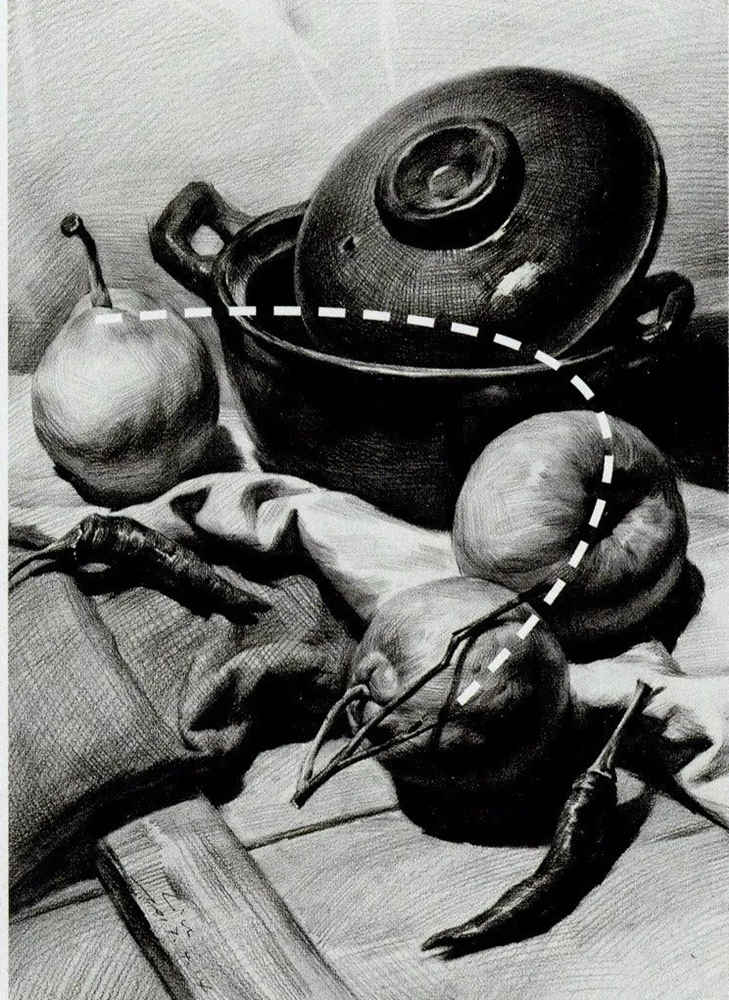 广州画室排名前三画室提醒拟一定要看！素描画面的空间塑造是门大学问,04