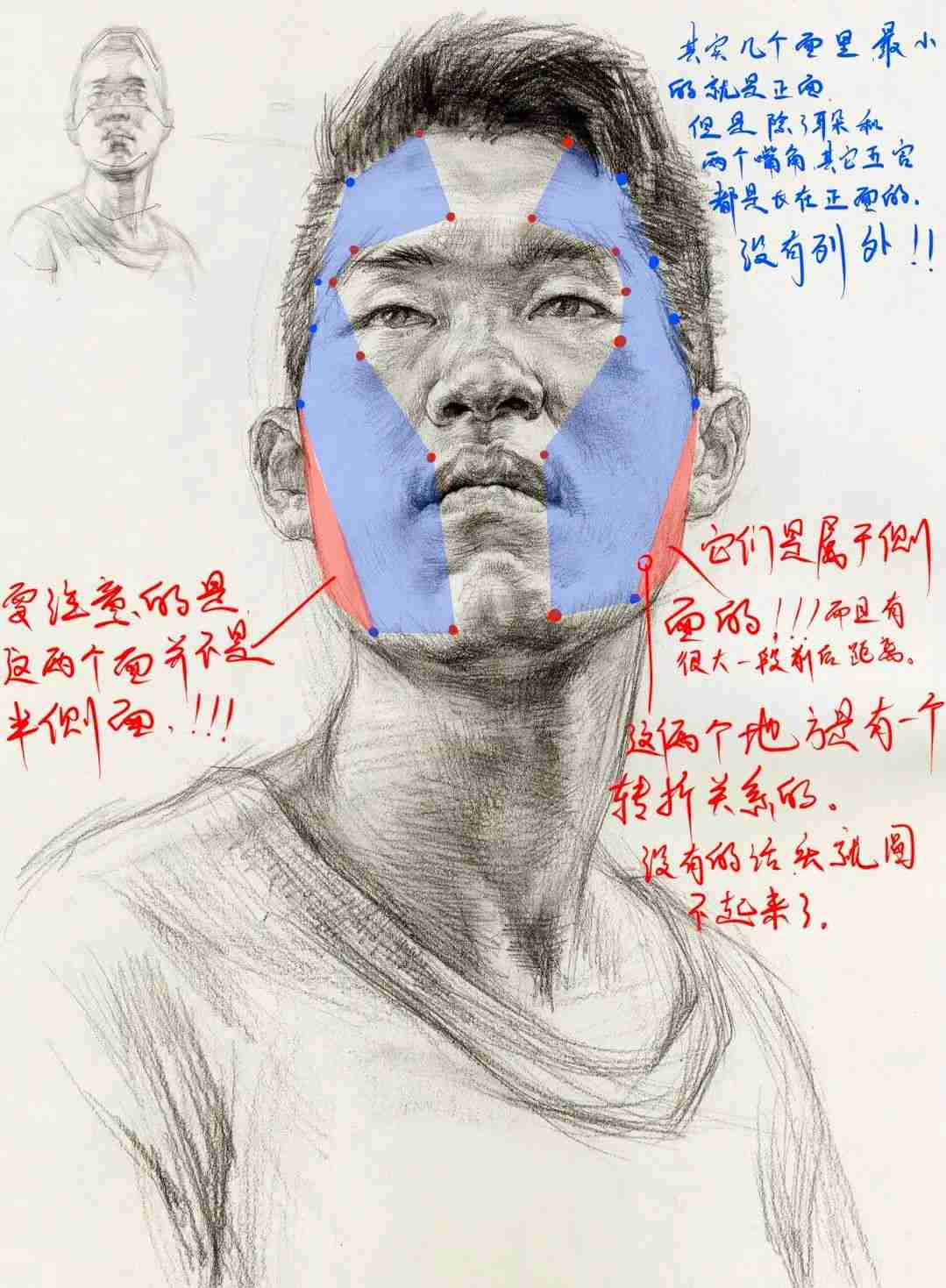 想要拿下校考素描头像高分吗？广州十大画室教你技巧,13