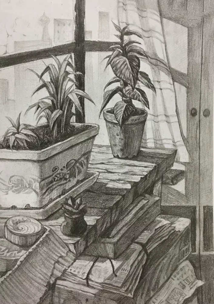 广州艺考画室,广州素描画室,广州画室素描培训,55