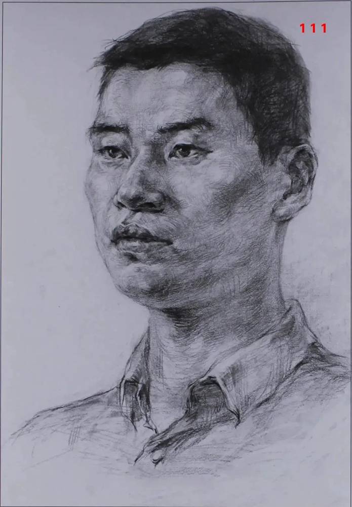 广州十大画室将各省一模素描卷放一起大pk，你找找都有哪些共同特征,36