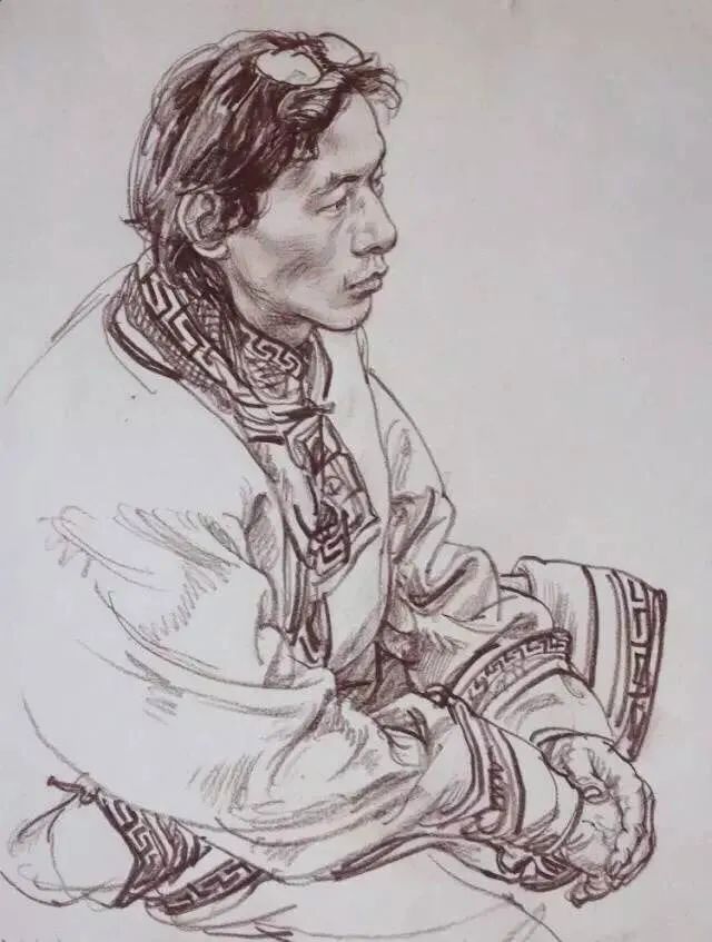 精选100幅中外大师人像作品，广州围墙画室觉得你应该收藏！附图91