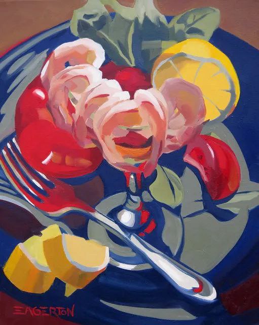 这样通透的色彩静物，短期的目标就它了！广州围墙画室静候佳音！附图8