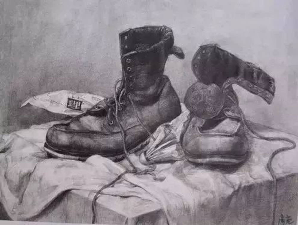 素描作品不会深入？广州画室排名前五画室带你看央美作品怎么画,04