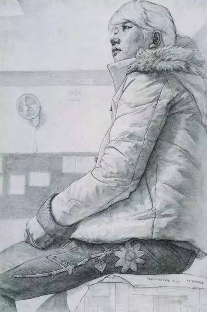 素描作品不会深入？广州画室排名前五画室带你看央美作品怎么画,33