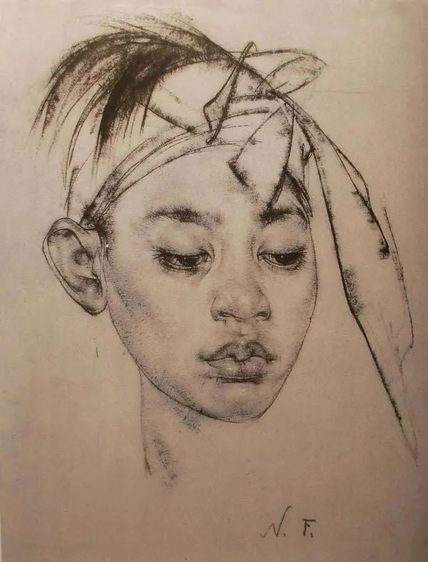精选100幅中外大师人像作品，广州围墙画室觉得你应该收藏！附图36