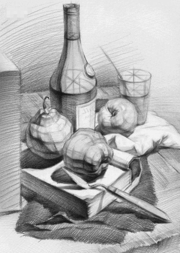 【广州艺考画室入门结构素描】画素描静物之前的必学课程,16