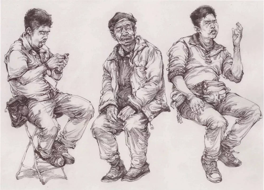 广州艺考画室,广州速写画室,广州画室速写培训,08