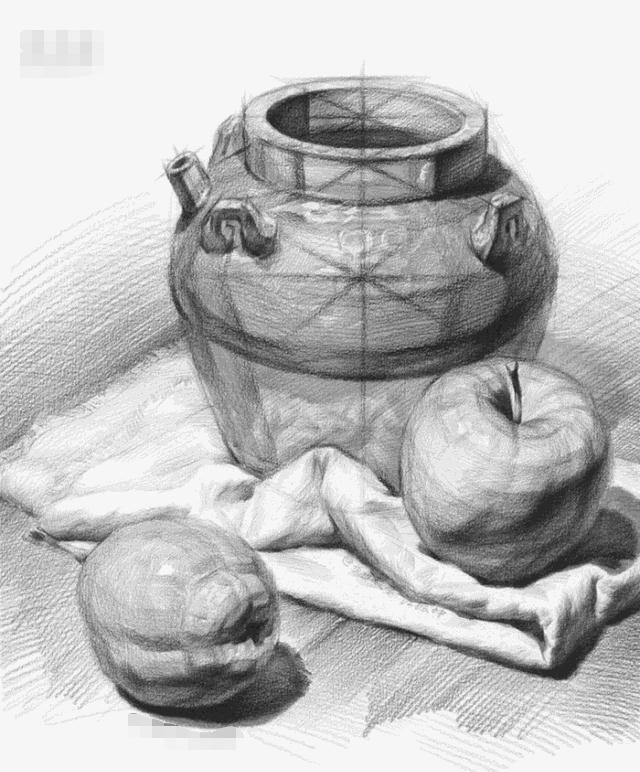 【广州艺考画室入门结构素描】画素描静物之前的必学课程,19