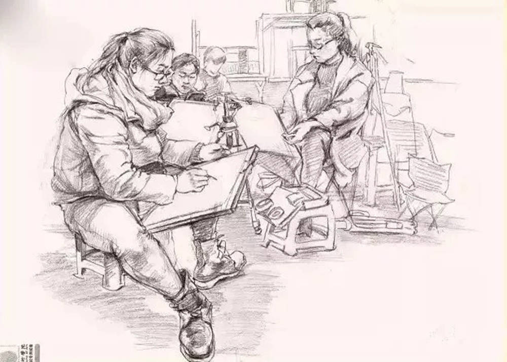 广州画室排名前三画室教你场景速写如何拿高分,17