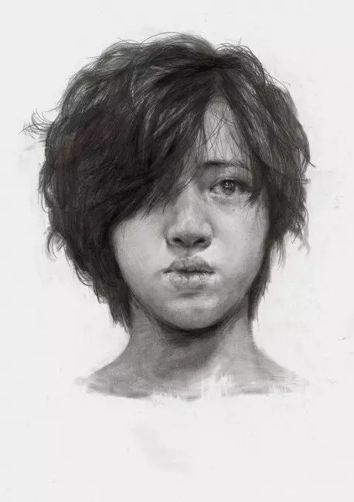 广州画室排名前十画室告诉你好素描不在乎它的风格，要深入人心,21