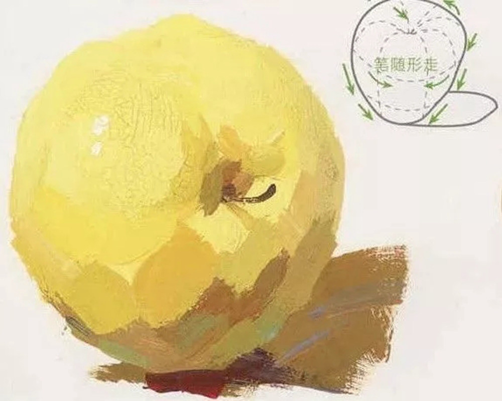 全网最全面的 “苹果” 色彩静物广州艺考画室教程！,02