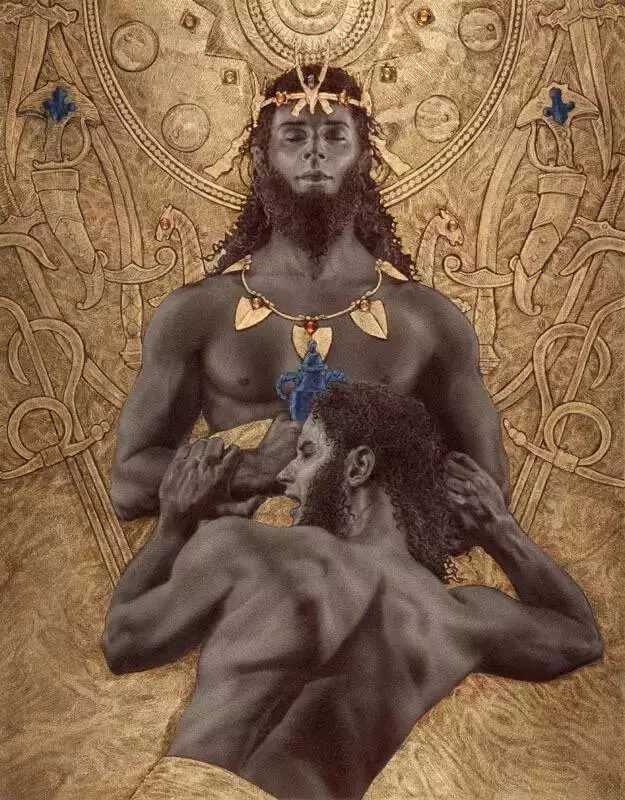 用黄金当画料的土豪画家，你见过吗？广州画室小围带你见识见识！图十七