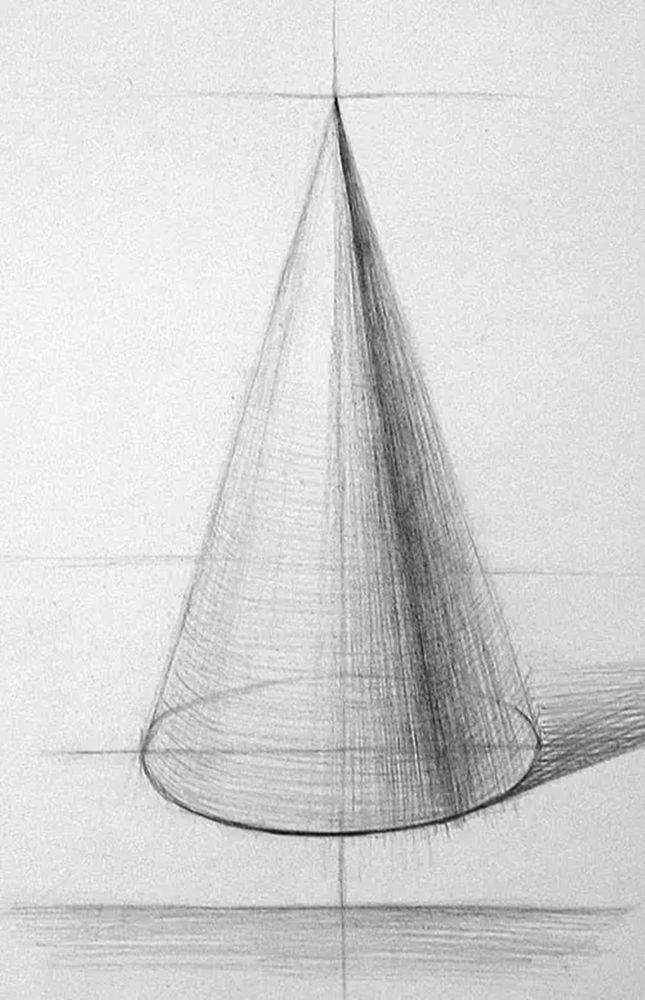 广州画室排名前十画室给你一组适合零基础临摹的素描教程,23