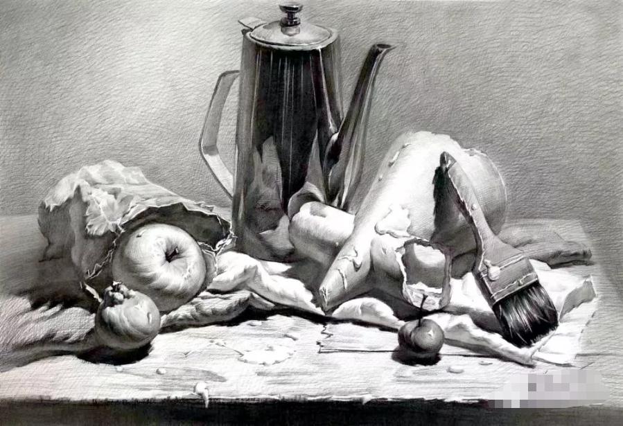 广州画室排名前十的画室告诉你素描静物常见问题怎么解决,08