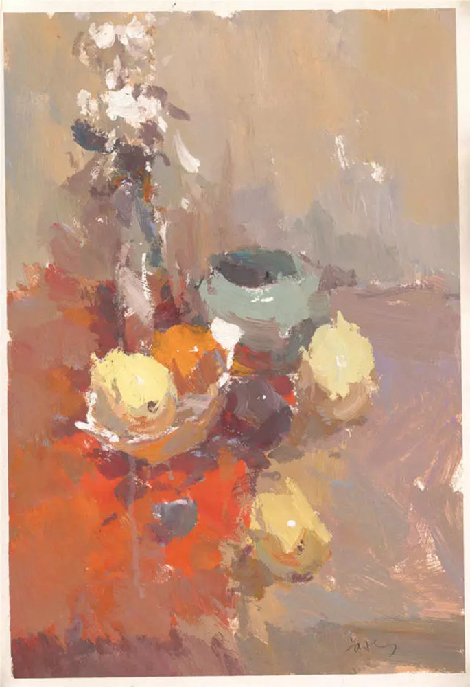 广州美术培训画室告诉你水粉颜料怎么调色，一看就知道,03
