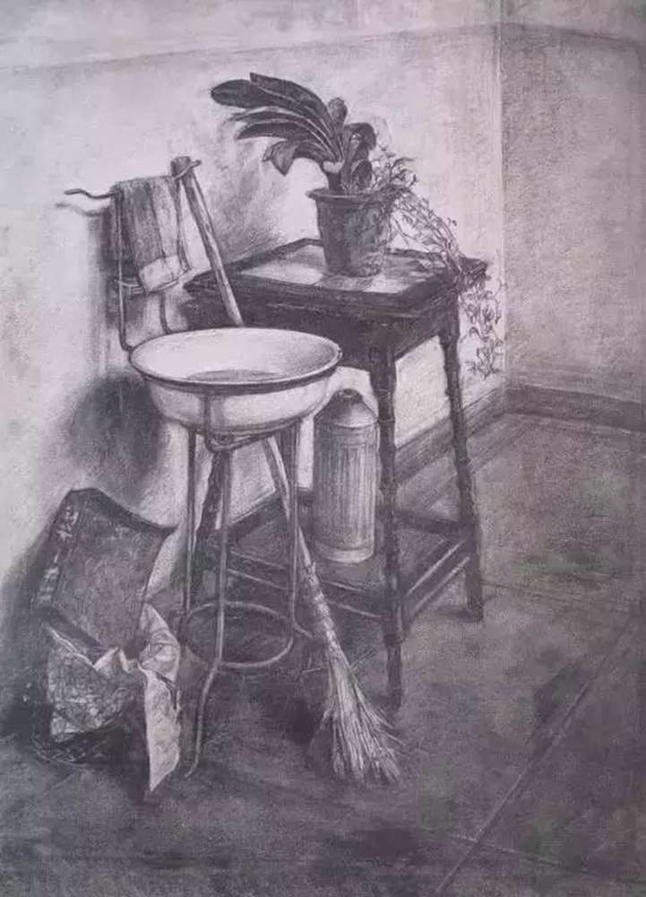 素描作品不会深入？广州画室排名前五画室带你看央美作品怎么画,09