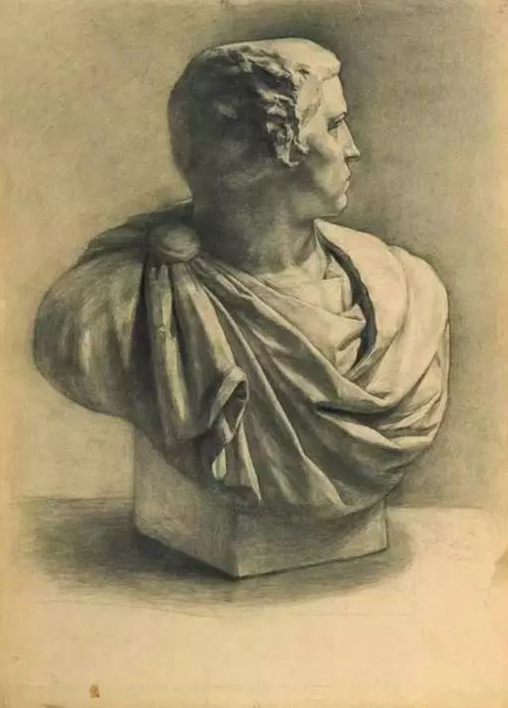 素描作品不会深入？广州画室排名前五画室带你看央美作品怎么画,28