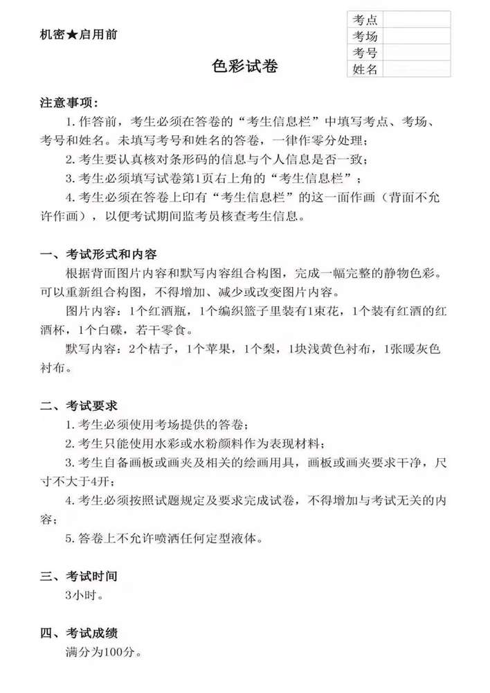 广州十大画室整理|广东模拟考2020届艺成一模高分卷欣赏,46