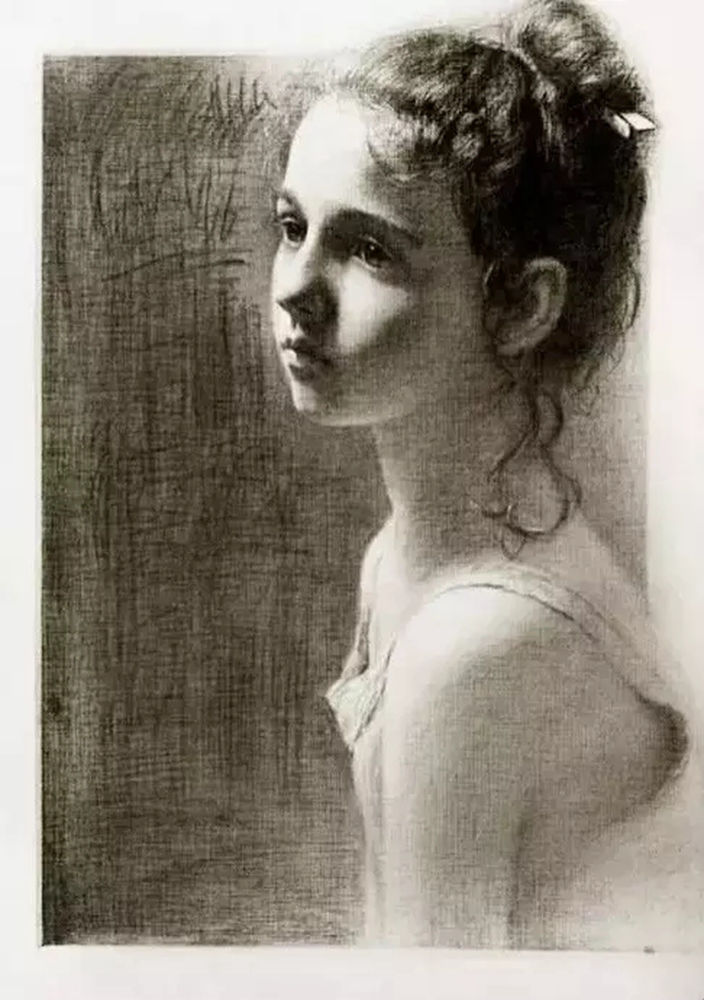 广州画室排名前十画室告诉你好素描不在乎它的风格，要深入人心,09