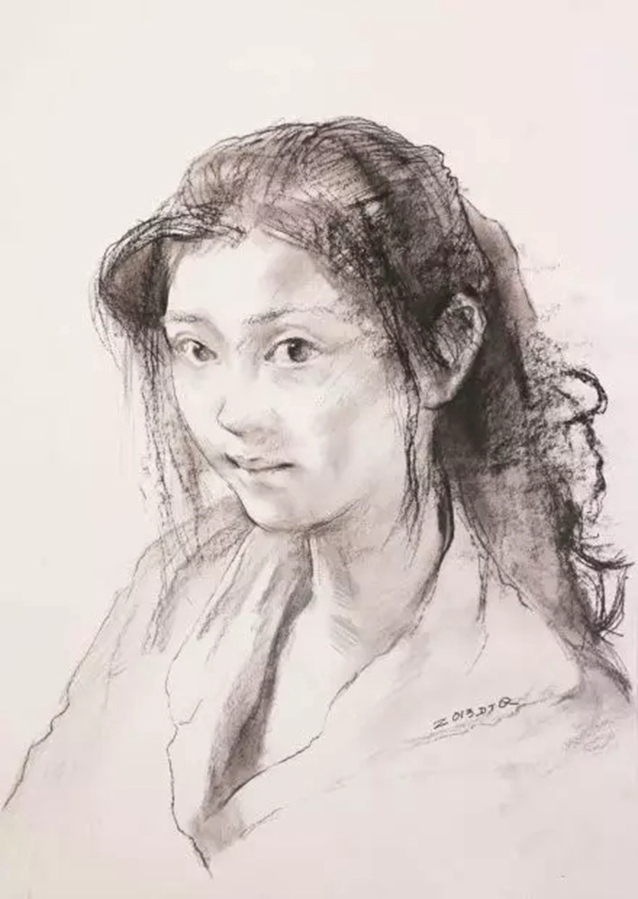 广州画室排名前十画室告诉你好素描不在乎它的风格，要深入人心,22