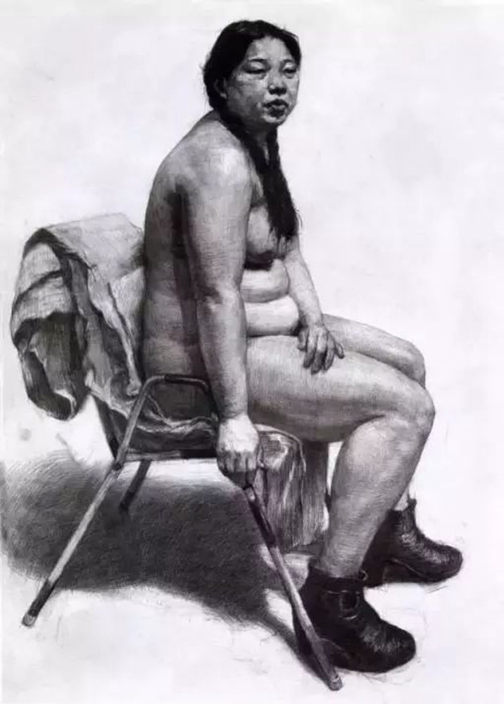 素描作品不会深入？广州画室排名前五画室带你看央美作品怎么画,46