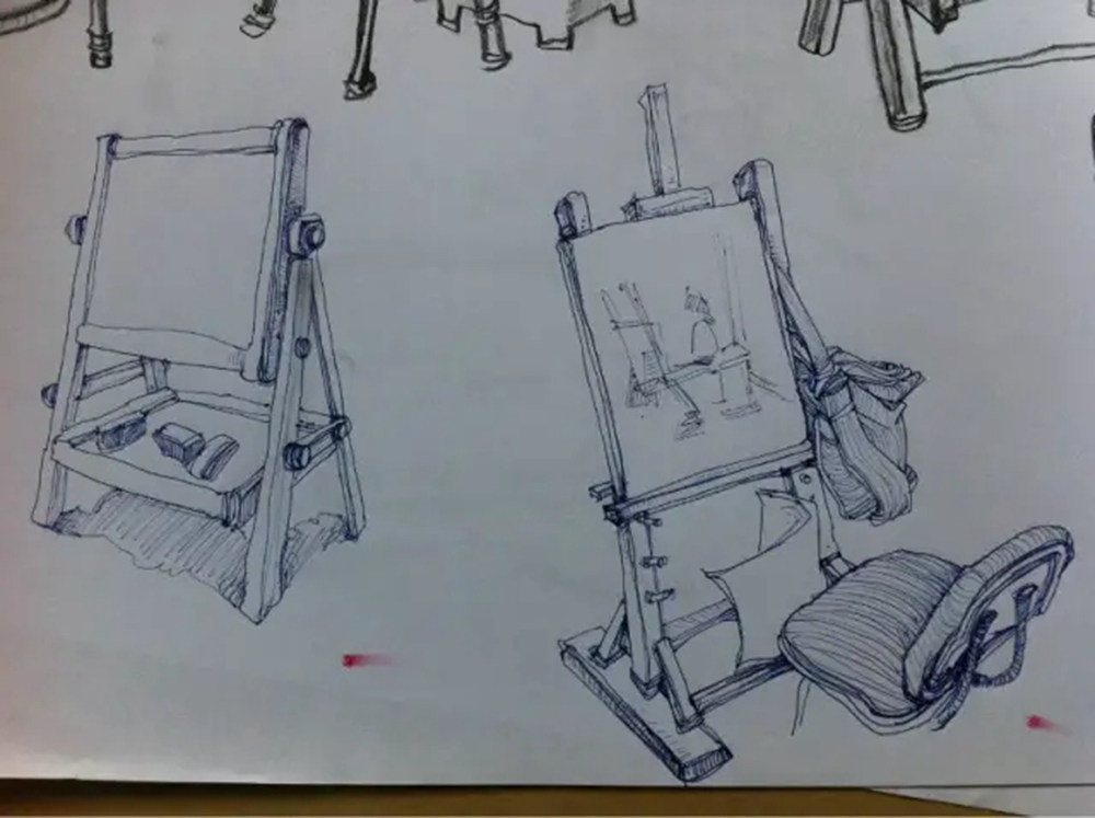 如果你正在学习线描速写，广州艺考画室觉得这52幅作品正合适你,14