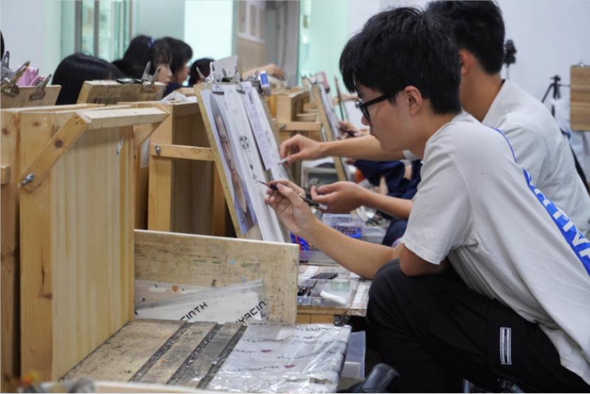 广州美术高考班直击二模——你走的每一步都算数,05