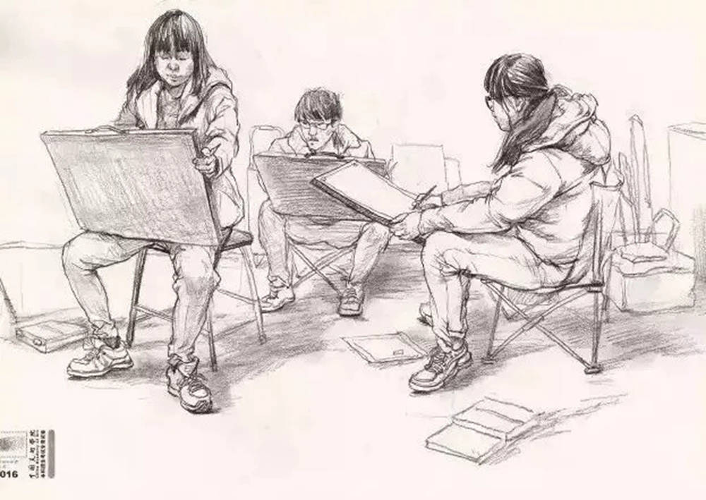 广州画室排名前三画室教你场景速写如何拿高分,16