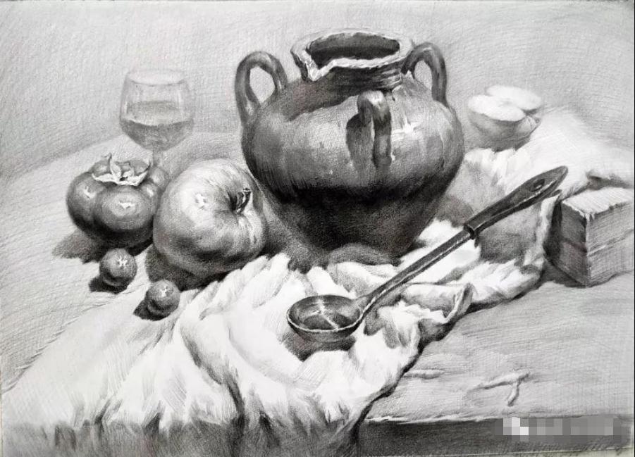广州画室排名前十的画室告诉你素描静物常见问题怎么解决,12