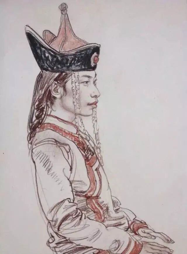 精选100幅中外大师人像作品，广州围墙画室觉得你应该收藏！附图83