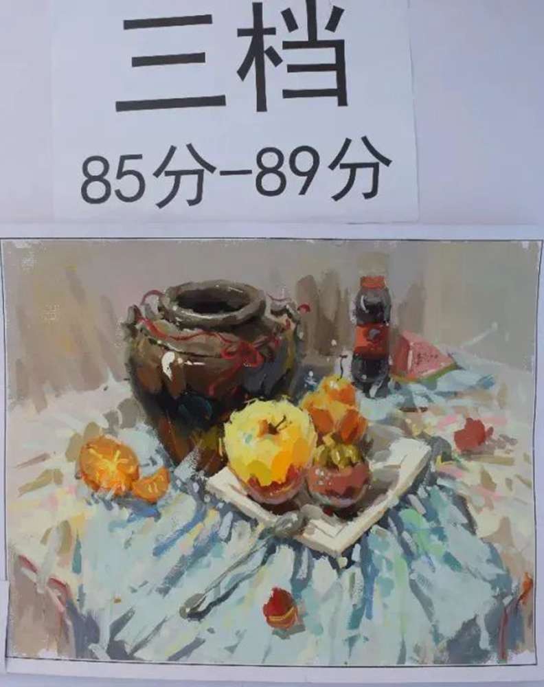 最新美术联考一模评分标准，广州十大画室给你实锤有图有真相,24