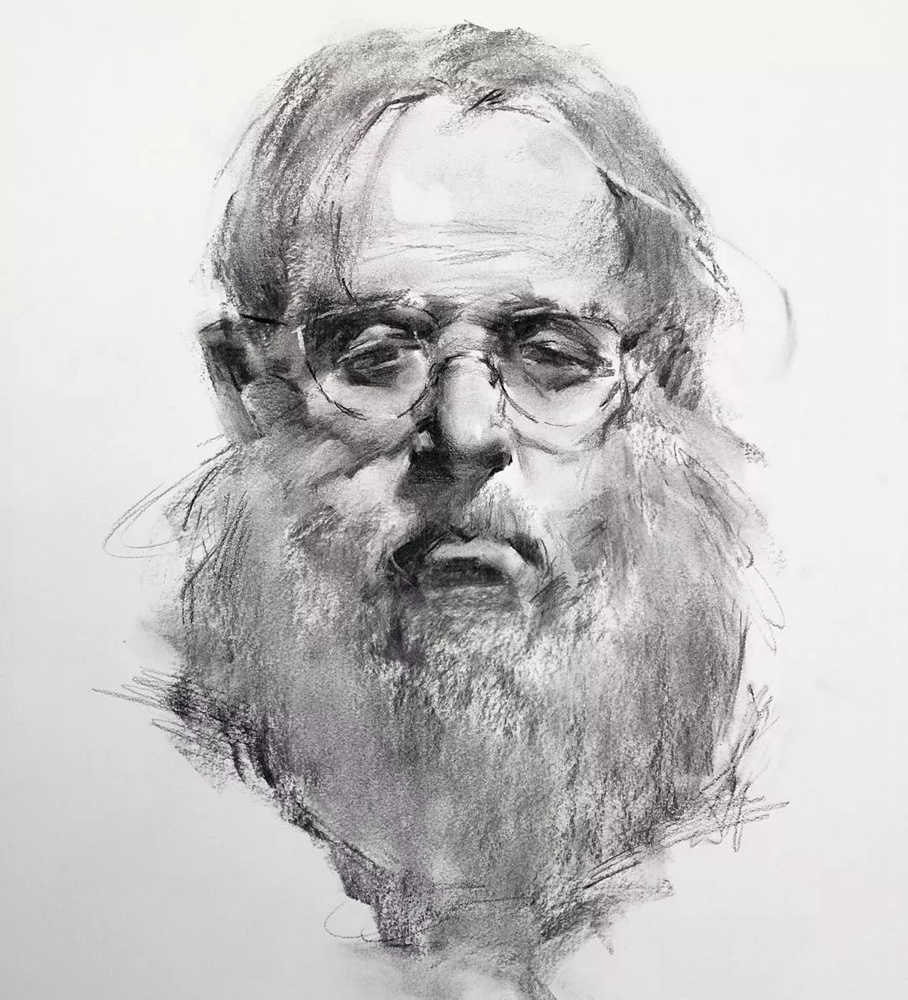 绝妙的炭笔素描，广州画室排名前三画室都炭为观止,56