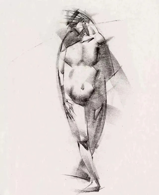 广州画室排名前三画室速写教程 | 很适合美术生临摹的速写动态作品,30