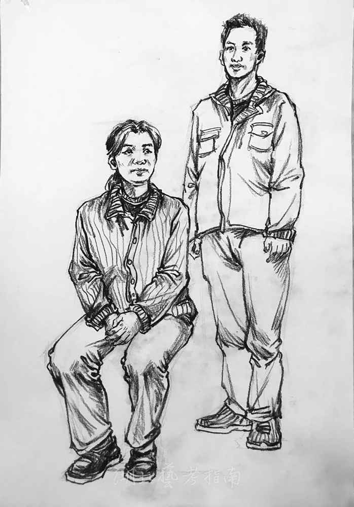 广州十大画室老师带你康康20届湖北高三美术调考优秀试卷,25