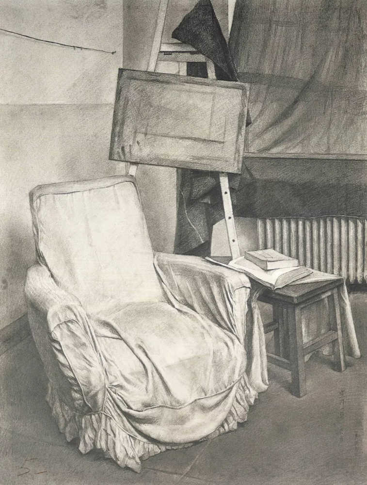 广州前十画室带你看看你央美老素描，竟显素描的本质​,01