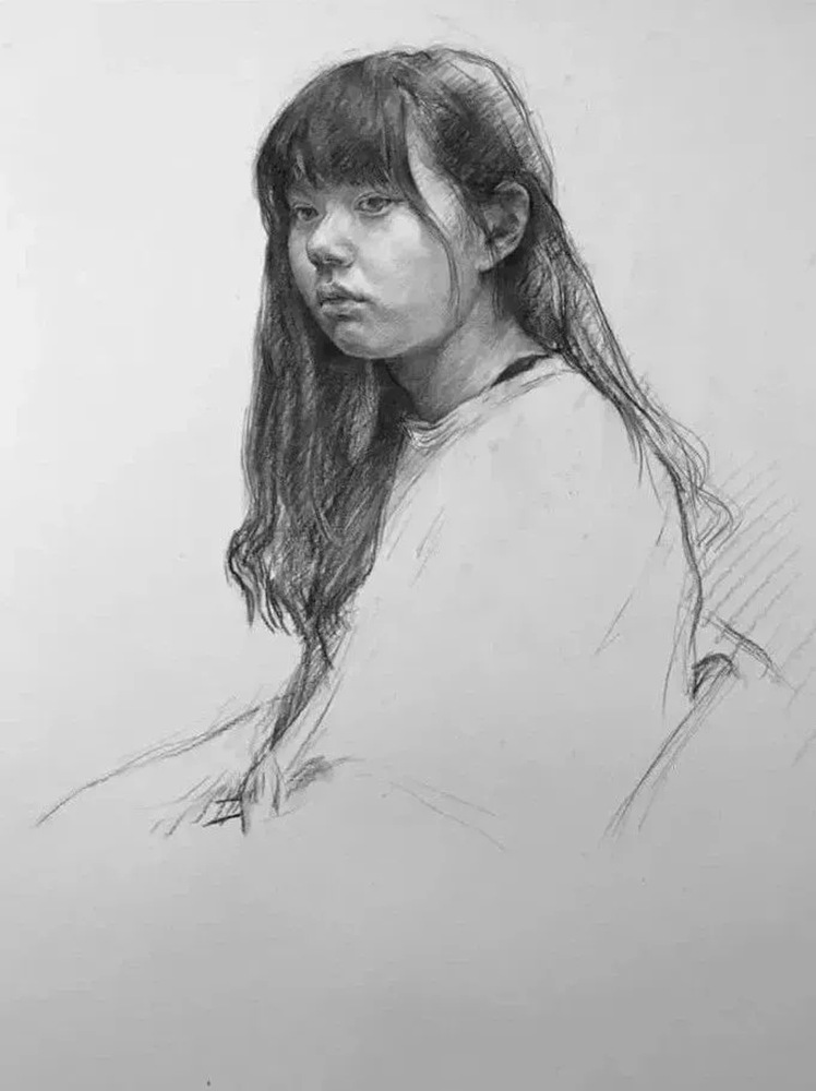 人物素描，广州艺考画室告诉你首先要掌握这些的东西,24
