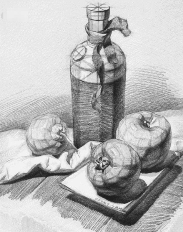 【广州艺考画室入门结构素描】画素描静物之前的必学课程,12