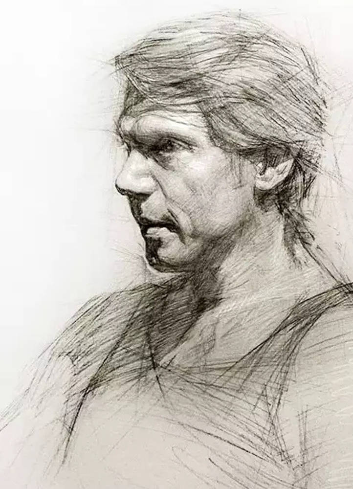 广州画室排名前十画室告诉你好素描不在乎它的风格，要深入人心,05