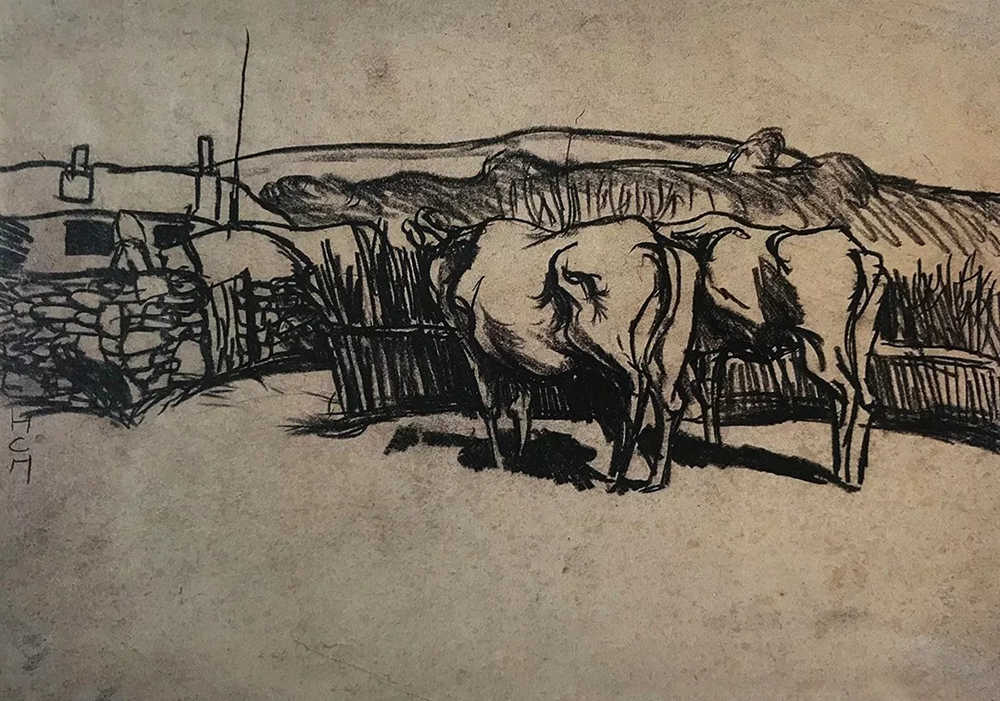 广州前十画室带你看看中央美院附中生活速写中的那些精品,30