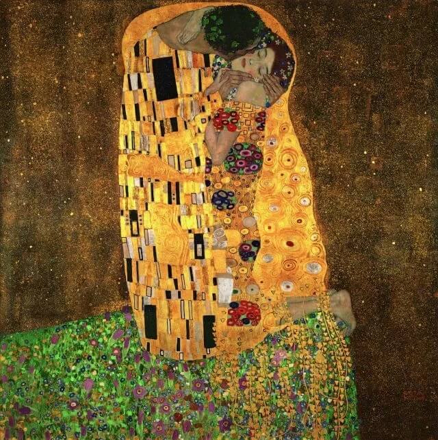 用黄金当画料的土豪画家，你见过吗？广州画室小围带你见识见识！图四