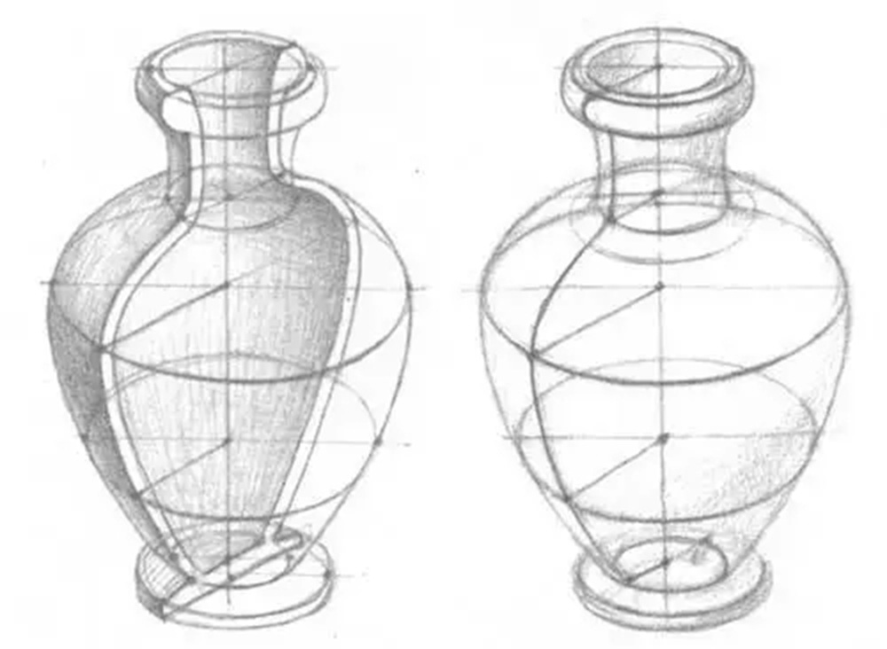 广州画室排名前十画室给你一组适合零基础临摹的素描教程,02