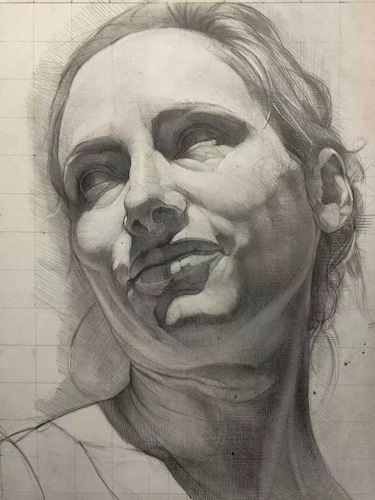 广州美术高考班给咱安利一些列宾素描头像结构，让你受用一生,02