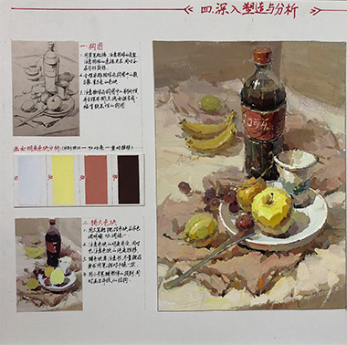 广州围墙画室色彩教学,广州色彩美术培训,广州美术色彩画室