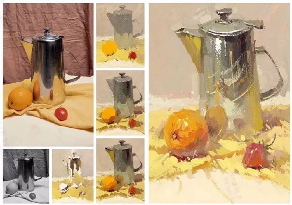 好东西！广州艺考画室色彩静物单体详细解析,20