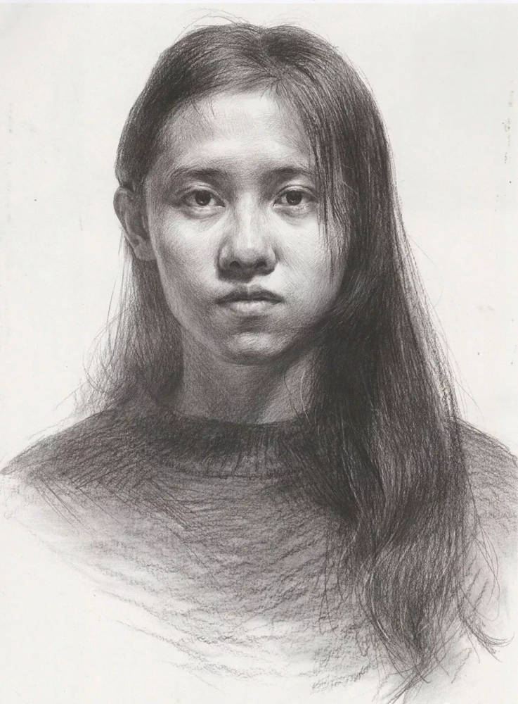 广州画室排名前三画室告诉你抓住这两点，正面素描头像轻松刻画,03