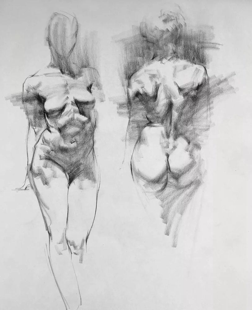 绝妙的炭笔素描，广州画室排名前三画室都炭为观止,30