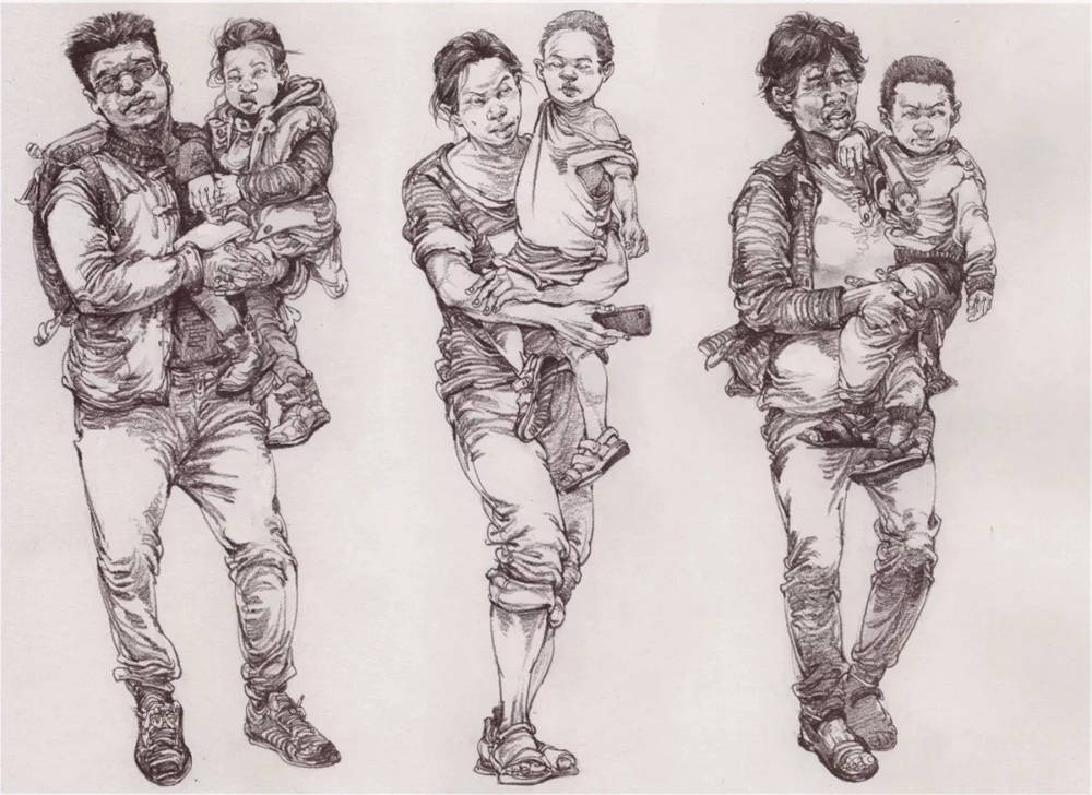广州艺考画室,广州速写画室,广州画室速写培训,14