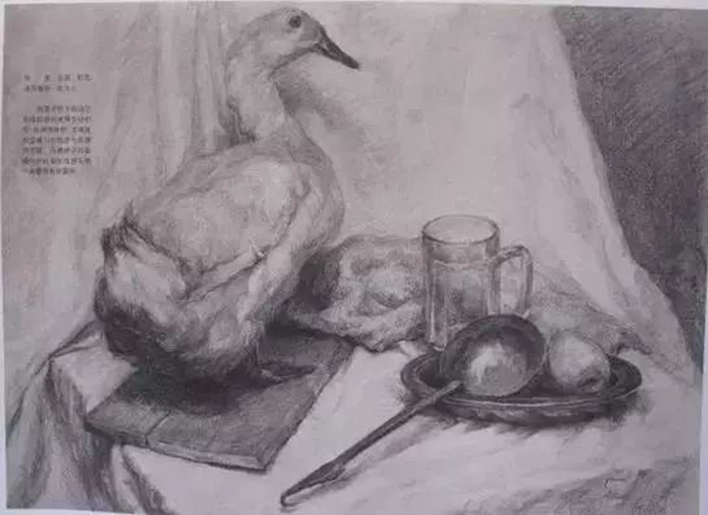 素描作品不会深入？广州画室排名前五画室带你看央美作品怎么画,12