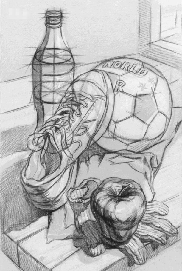 【广州艺考画室入门结构素描】画素描静物之前的必学课程,13